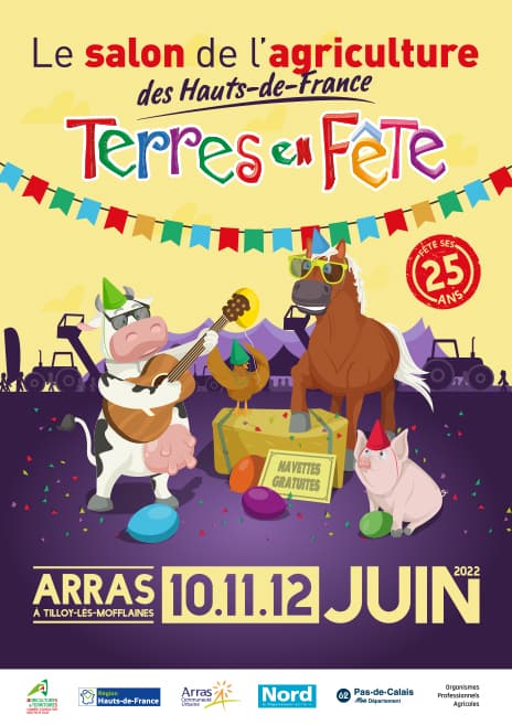 affiche terres en fêtes 2022