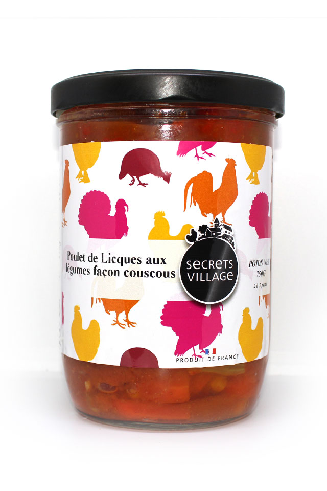 Licques Volailles - Poulet de Licques aux légumes façon couscous