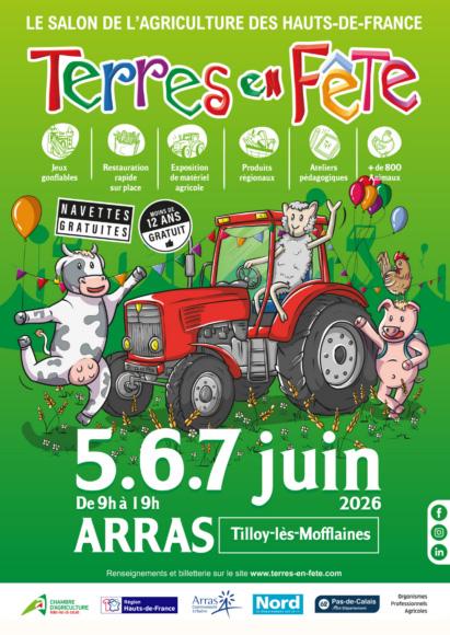 affiche salon terres en fête 2026