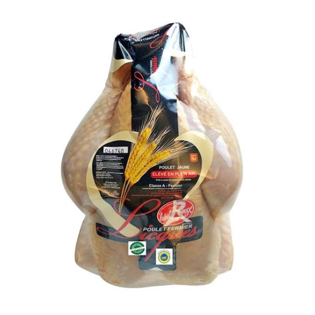 Licques Volailles - Poulet jaune fermier Label Rouge de Licques