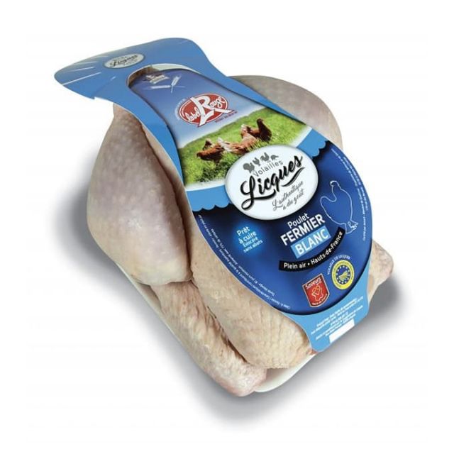 Licques Volailles - Poulet blanc fermier label rouge de Licques